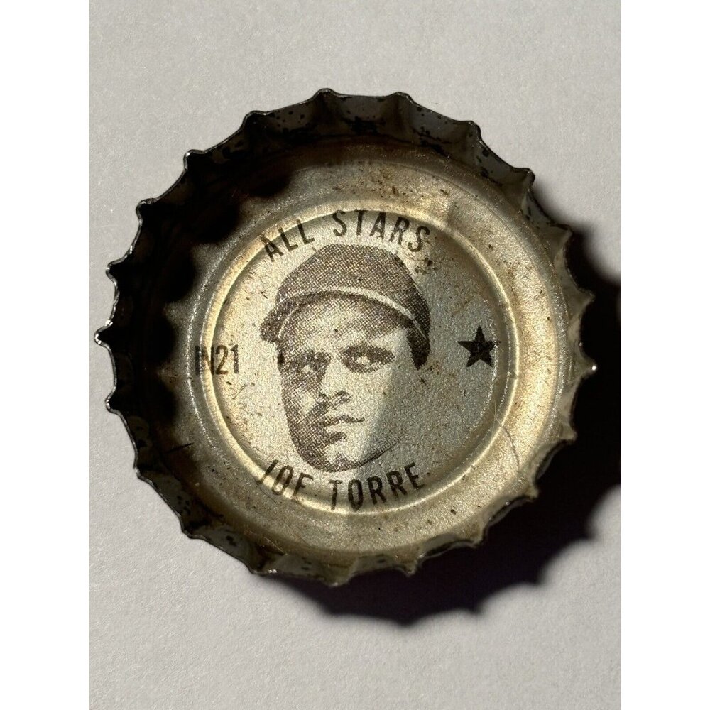 Joe Torre Baseball Player Coca Cola Coke All Stars Bottle Cap #21 Vintage MLB